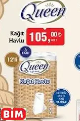QUEEN KAĞIT HAVLU QUEEN KAĞIT HAVLU